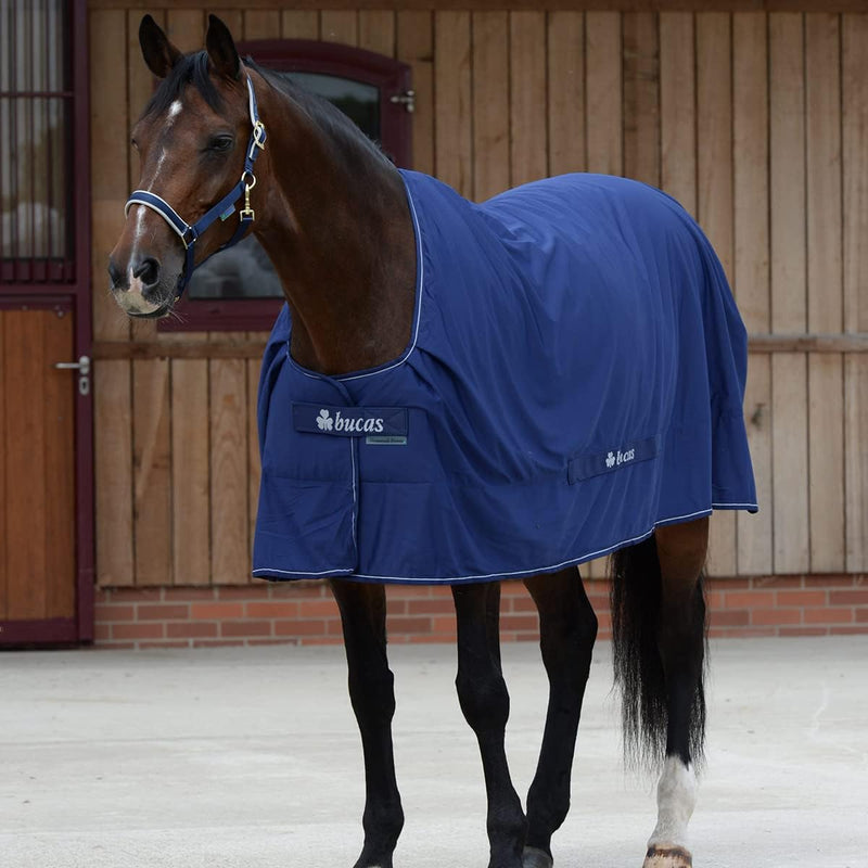 Bucas Power Cooler PONY - navy/silver - Abschwitzdecke, Groesse:115 Blau 115, Blau 115