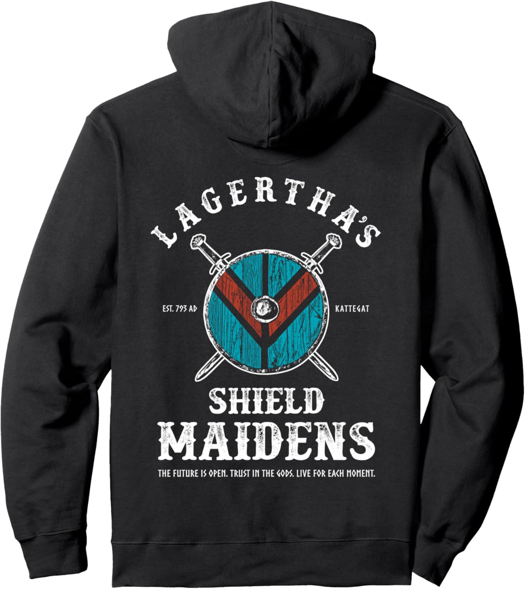 Lagertha's Shield Maidens - Wikinger Schildmaid Pullover Hoodie