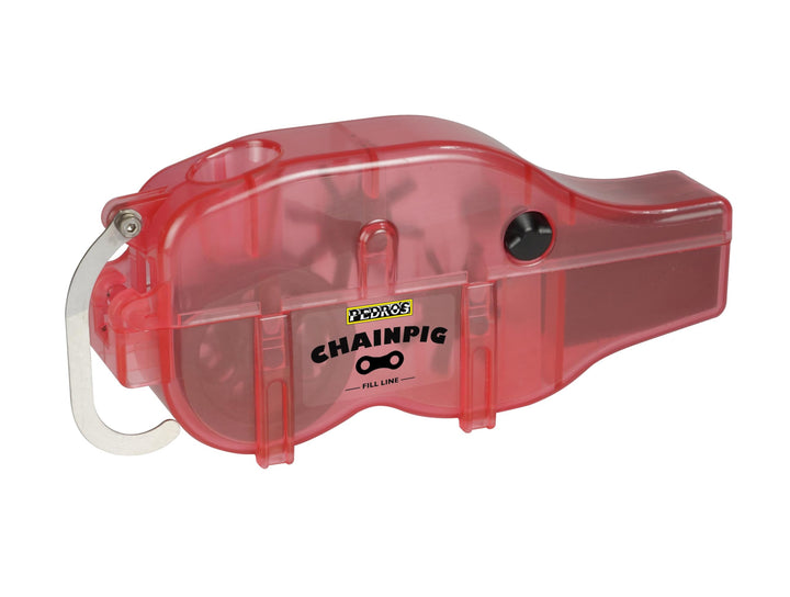 Pedro's Unisex's Pig II Chain Cleaning Machine, Red, 1 stück (1er Pack), 1 stück (1er Pack)
