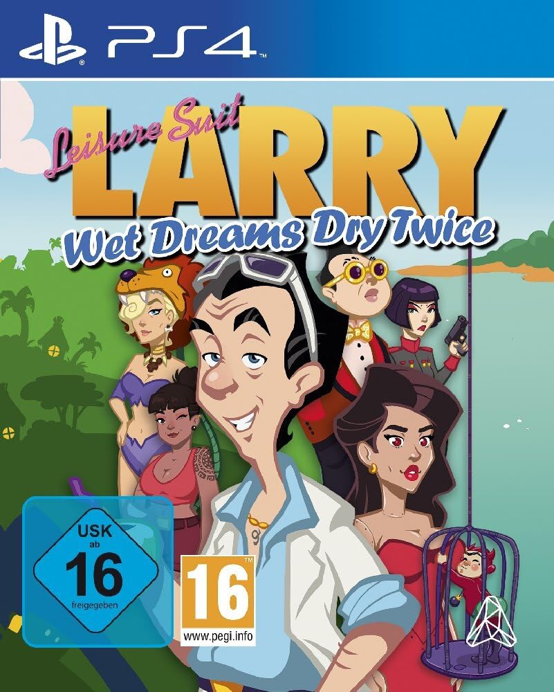 Leisure Suit Larry - Wet Dreams Dry Twice (PS4) PlayStation 4 Standard, PlayStation 4 Standard