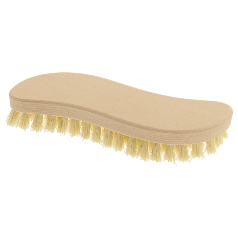 10x HOFMEISTER® Holz-Scheuerbürste, 21 cm, für Starke Verschmutzungen, stabile Fibre-Natur-Borste, v