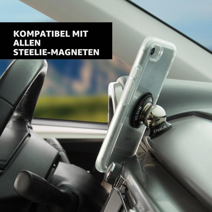 Nite Ize Ize STDM-11-R7 NI-STDM-11-R7 Steelie Kugelhalterung Handy-Kfz-Halterung Magnetbefestigung,
