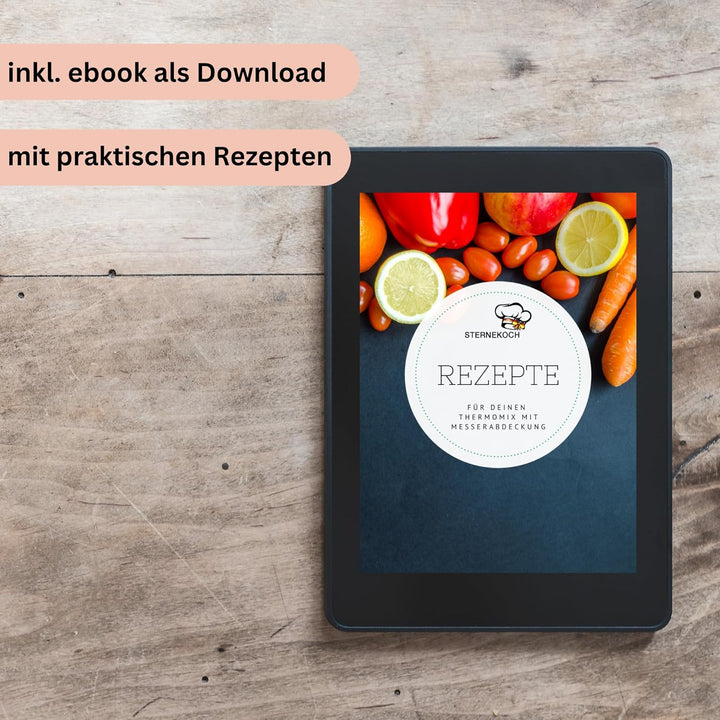 STERNEKOCH® Messerabdeckung für Thermomix TM5 und TM6 - Thermomix Zubehör [VERBESSERTE VERSION], The