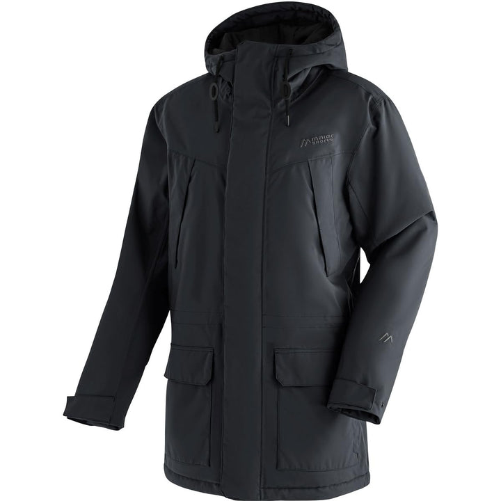 Maier Sports Herren Olle Parka Winterjacke 50 Schwarz, 50 Schwarz