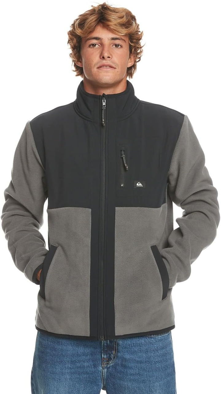 Quiksilver Herren Fz Polar Sweatshirt (1er Pack) XS Iron Gate, XS Iron Gate