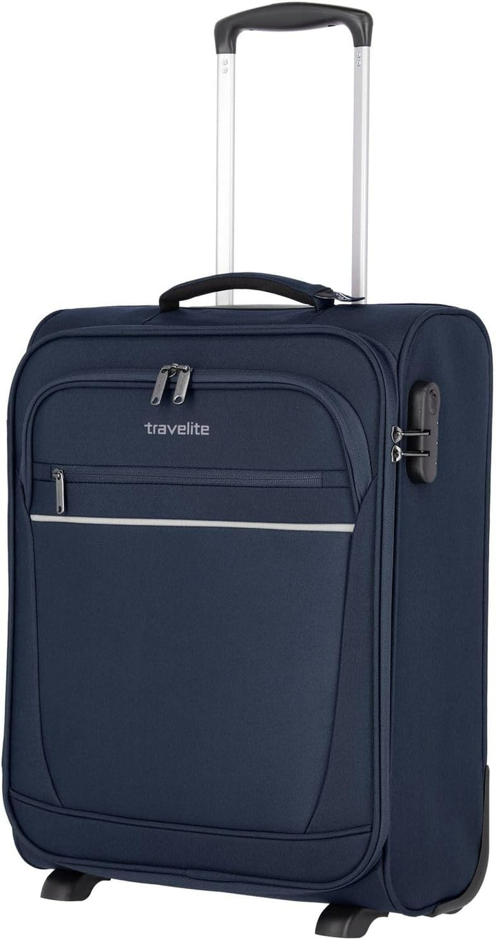 travelite 2 Rad Handgepäck Koffer mit Schloss erfüllt IATA Bordgepäck Mass, Gepäck Serie CABIN: Komp