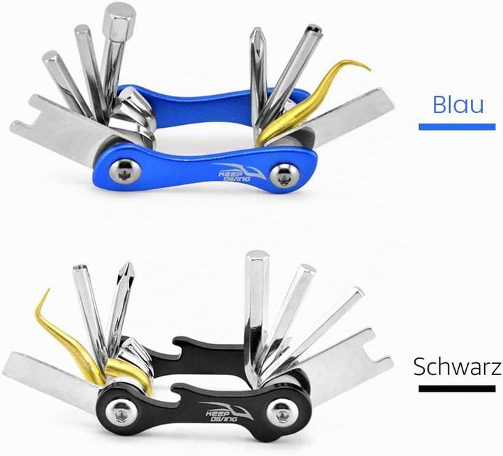 Tauch-Reparaturwerkzeug,8-in-1,multifunktionales Tauchwerkzeug,Tauchwerkzeug-Set,Taucher-Werkzeug-Se