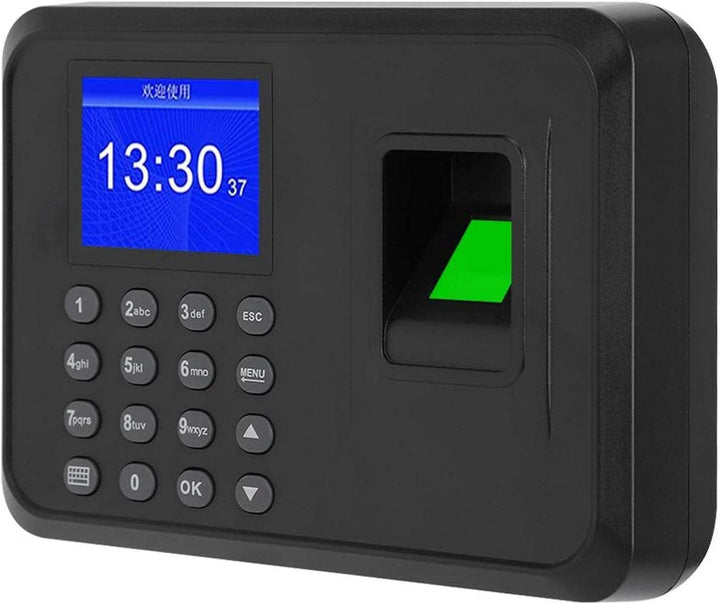 Fingerabdruck-Anwesenheitsgerät, 2,4-Zoll-Display, biometrisches Zeiterfassungsgerät, Mitarbeiter-Ch