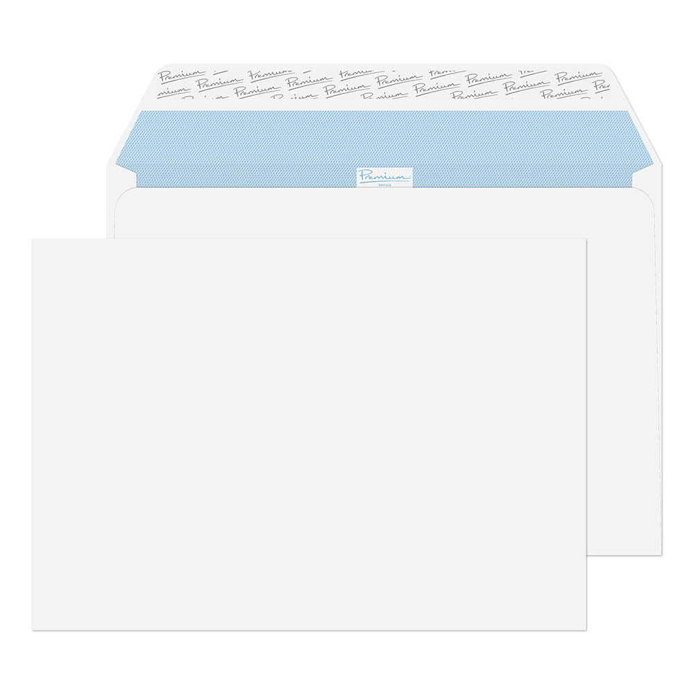 Blake Premium Office 36215 Briefumschläge Haftklebung Ultra Weiss C4 229 x 324 mm - 120g/m² | 250 St