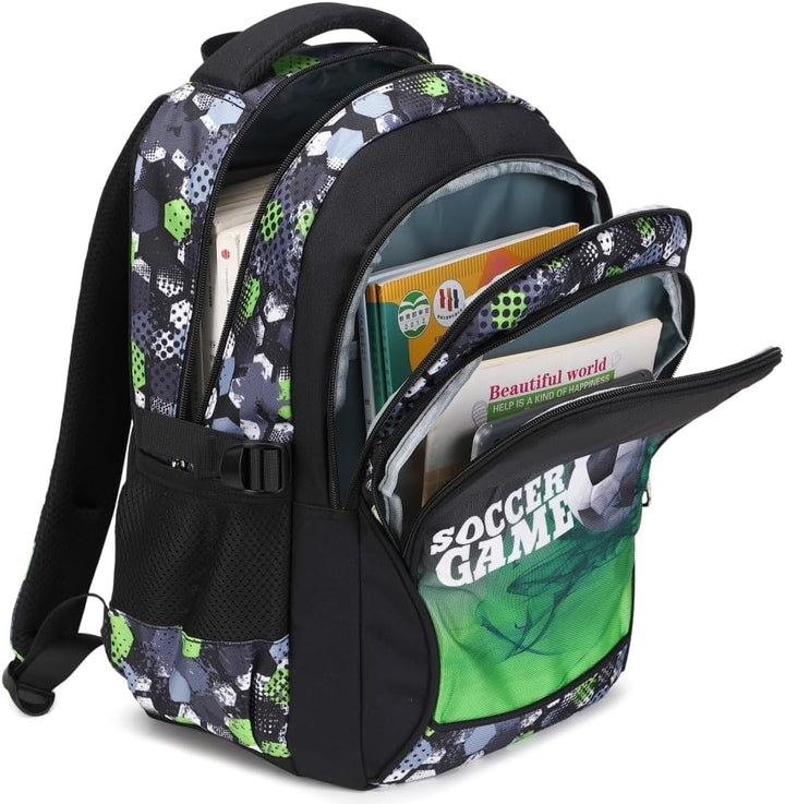 Jungen Schultasche Teenager Schulrucksack Jugendliche Rucksack Schule Daypacks Kinder Gross Schulran