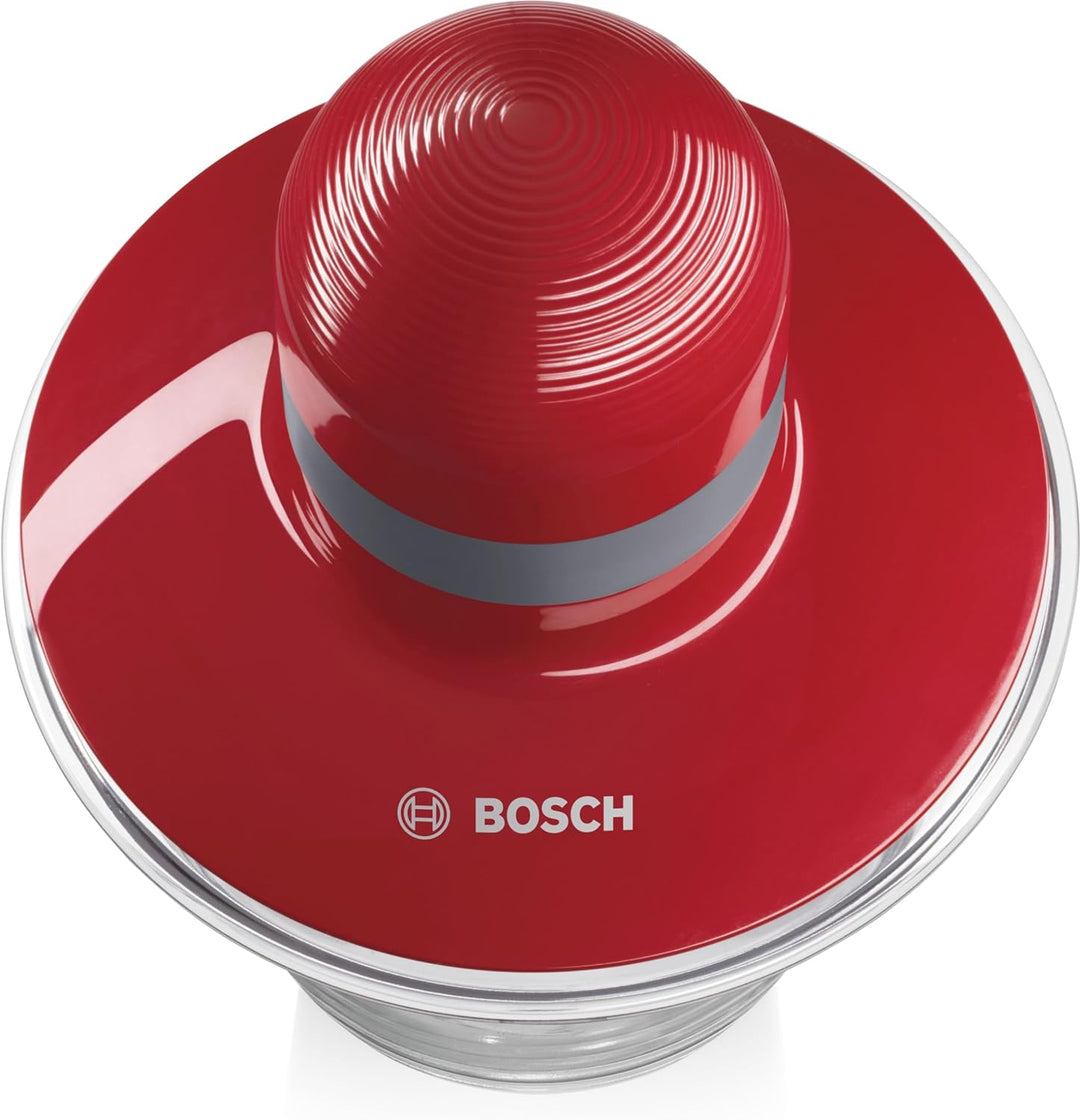 Bosch MMR08R2 Universal Zerkleinerer chopper, Kunststoff, Rot, 400 W 400 W Mixbecher 800 ml