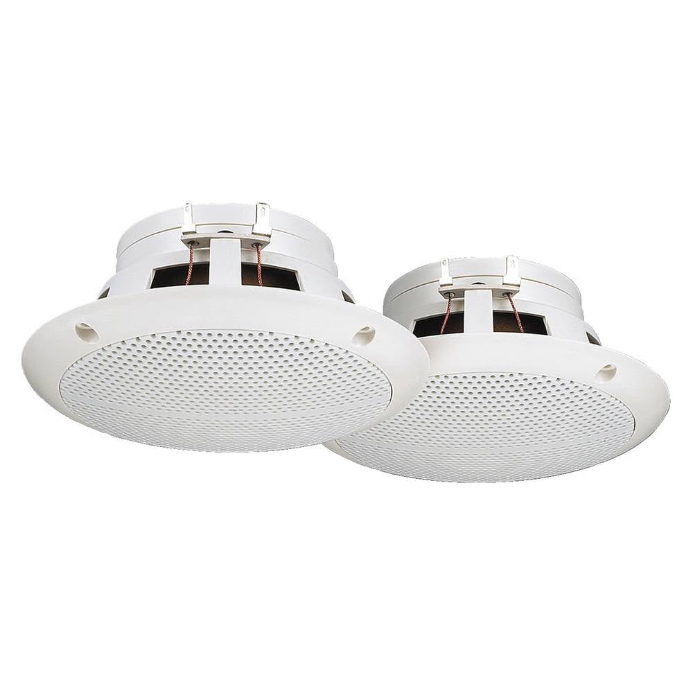 Monacor SPE-230/WS Einbaulautsprecher 50 W 8 Ω Weiss 1 Paar