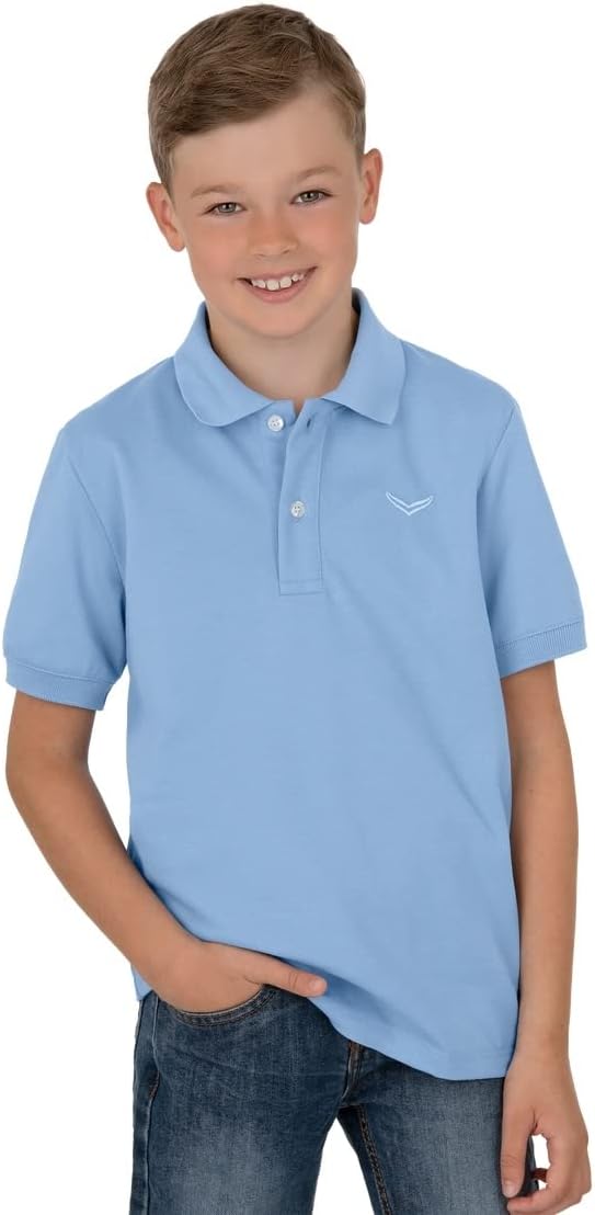 Trigema Jungen Poloshirt in Piqué-Qualität 92 Horizont, 92 Horizont