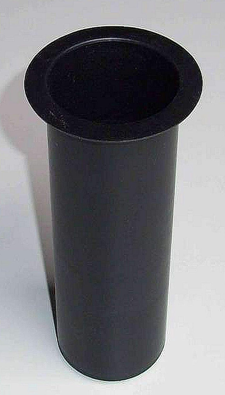 designgrab Alu Grablampe aus Aluminium in Antikoptik mit Kreuz und Grabvase in Granit Nero Impala