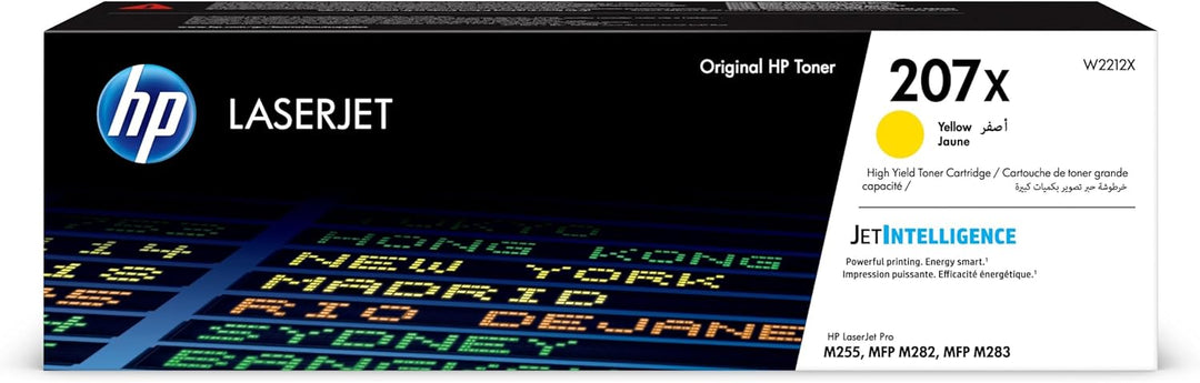 HP 207X (W2212X) Original Toner Gelb mit hoher Reichweite für HP LaserJet Pro M255 Gelb XL Single, G