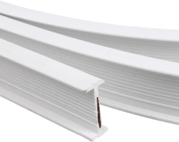 Biegbare Vorhangstange aus Kunststoff, Metall-Legierung, flexibel, für Fenster-Vorhänge, Deckenmonta