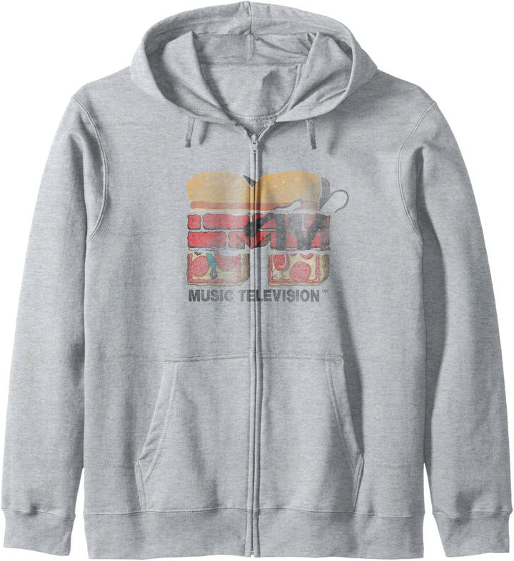 MTV Multi Themed Logo Kapuzenjacke