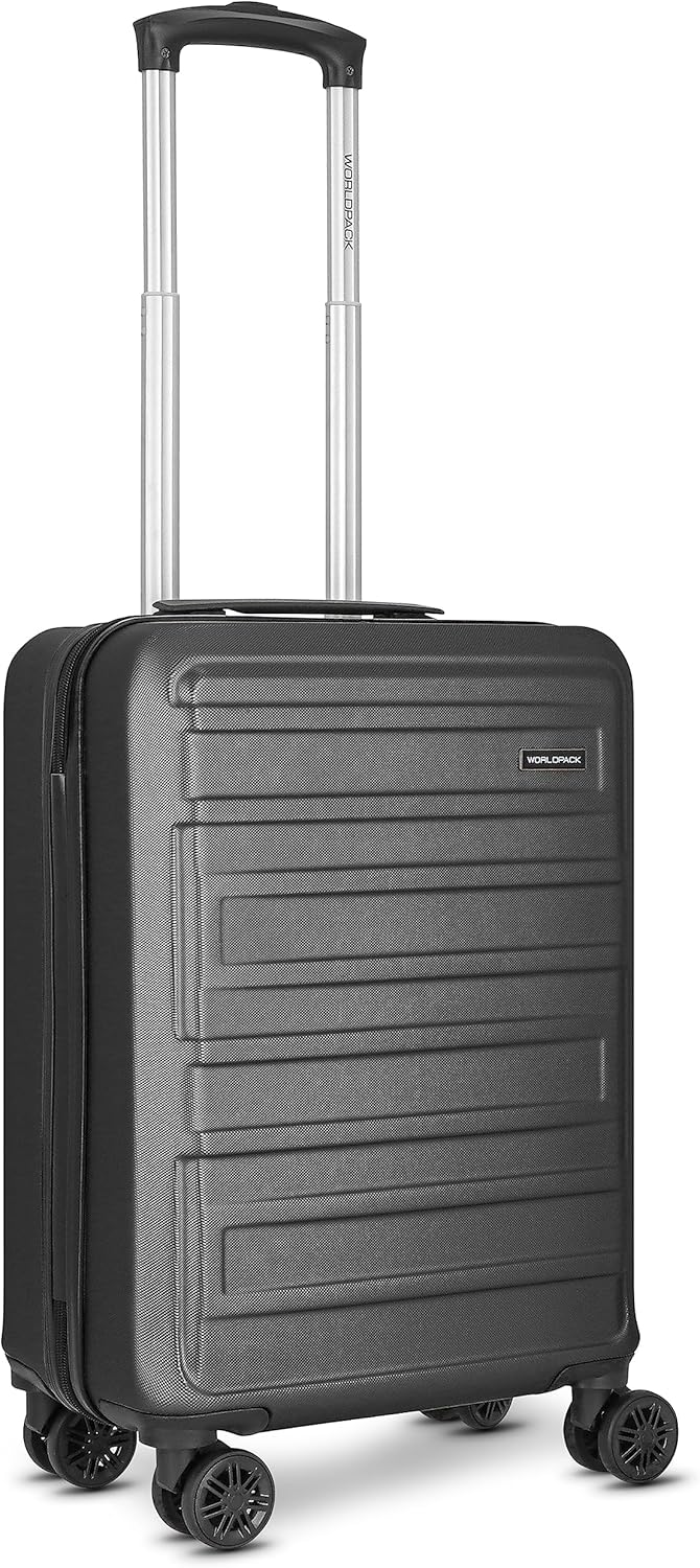 Worldpack New York 2.0 Handgepäck Koffer | Hartschalen Kabinentrolley mit 4-Rollen-System, arretierb