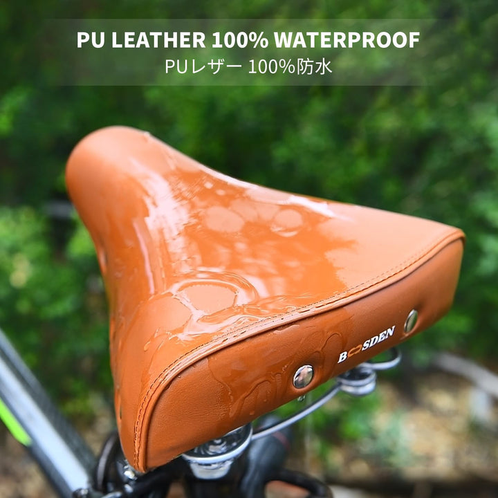 BOOSDEN Fahrradsattel, Fahrradsattel Damen und Herren, Fahrradsitz, Sattel, Fahrradsattel Herren Beq