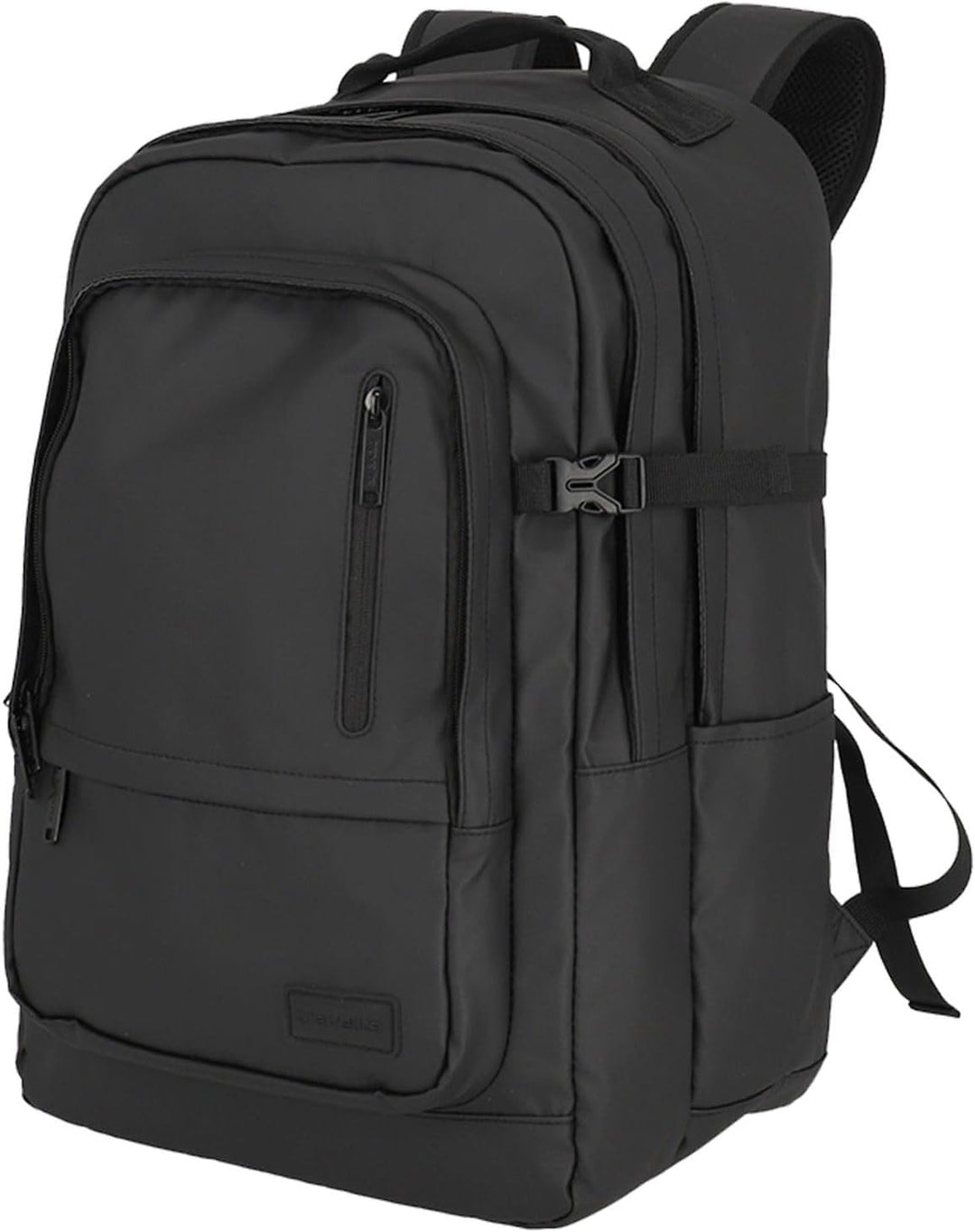 Travelite Rucksack aus wasserabweisendem Material, gepolstertes Laptop Fach 15,6 Zoll, BASICS Tagesr