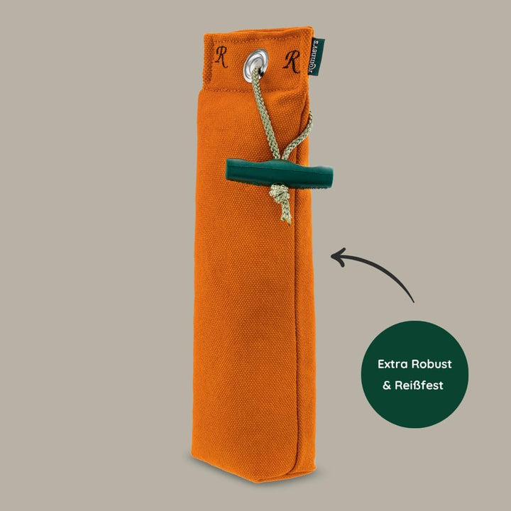 Romneys Hundetraining Dummy 500g - Robust & Schwimmfähig, Apportierprüfungen Zugelassen - Ideal für
