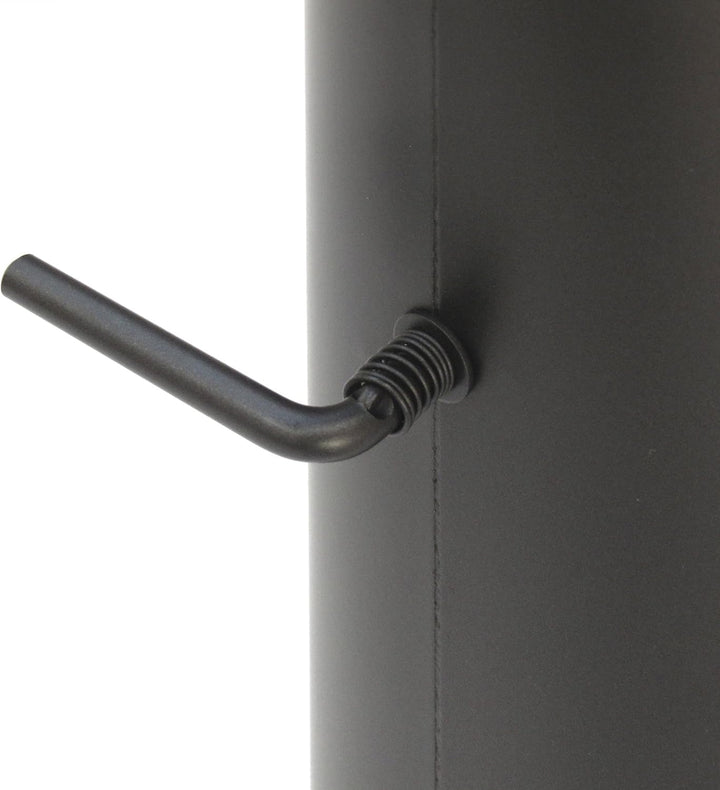 raik Rauchrohr Ofenrohr Set 150 mm einteilig gussgrau 90 Grad Bogen gezogen 2 mm Stahl Senotherm Lac