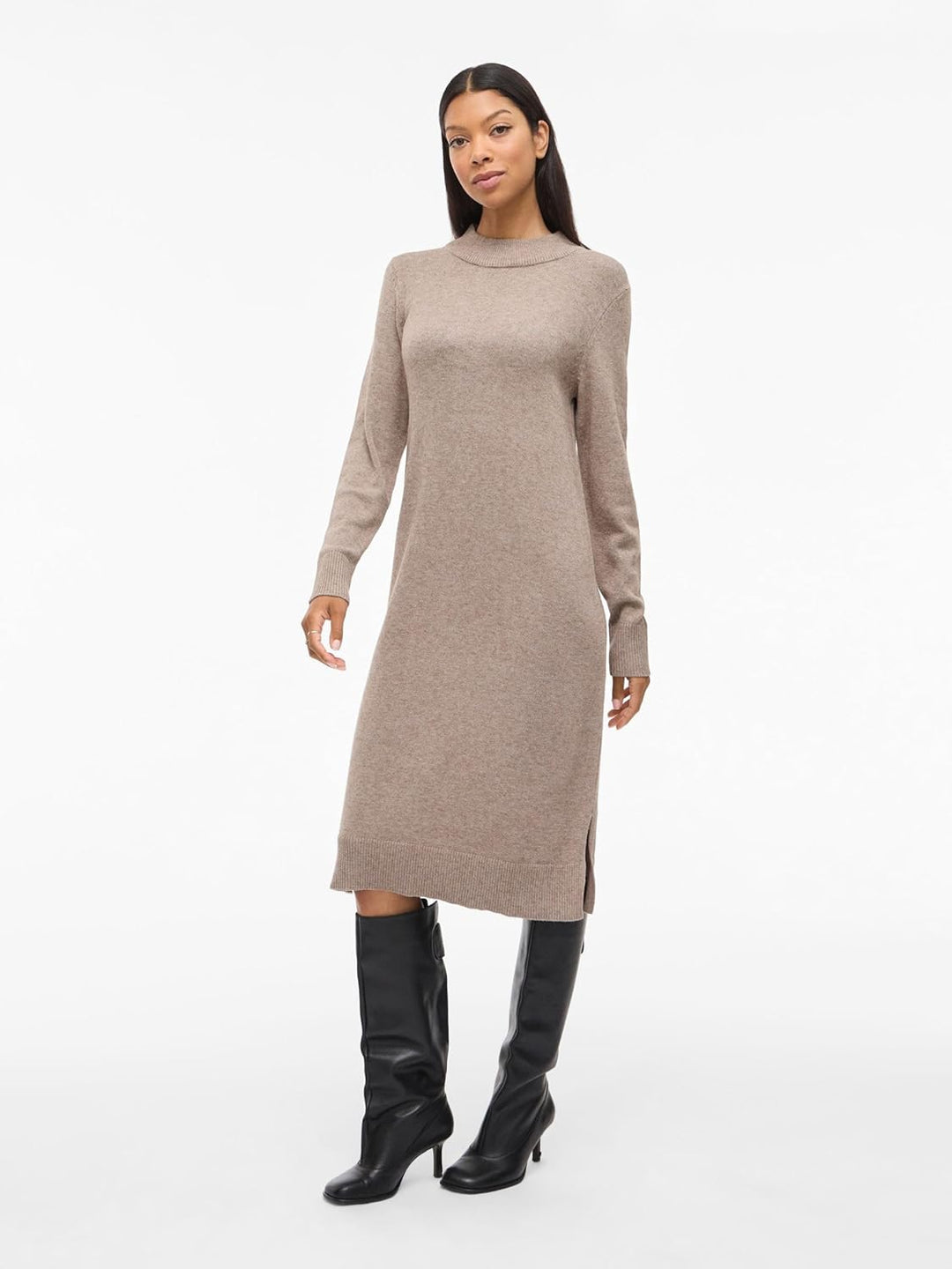 Vila Female Maxikleid VIRIL Langarm | Midi dress XS Falcon, XS Falcon