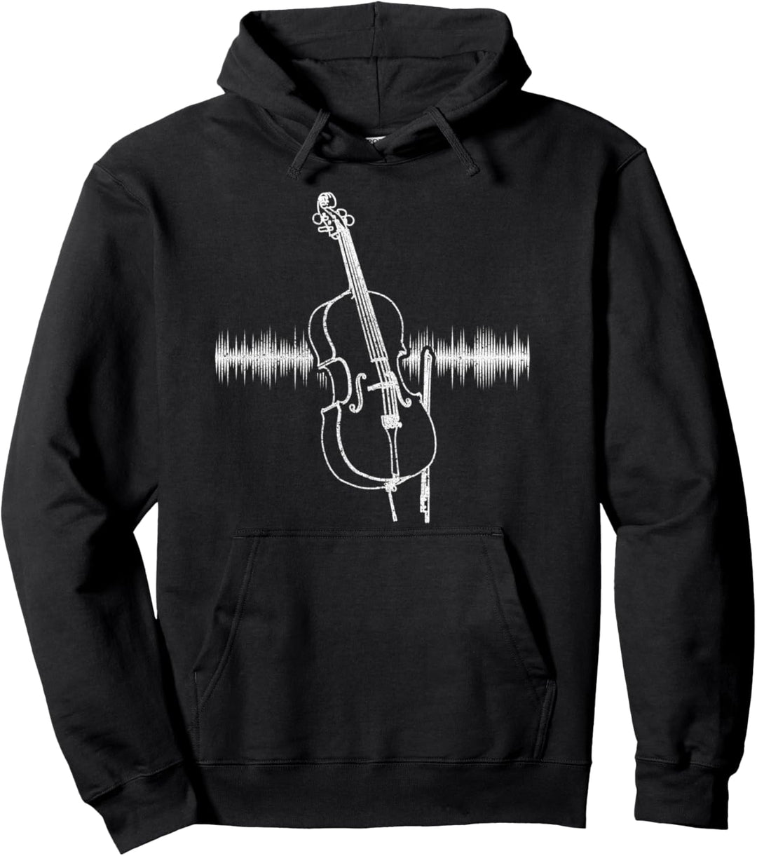 Cello Player Classic Music Cellist Geschenk Cello Pullover Hoodie