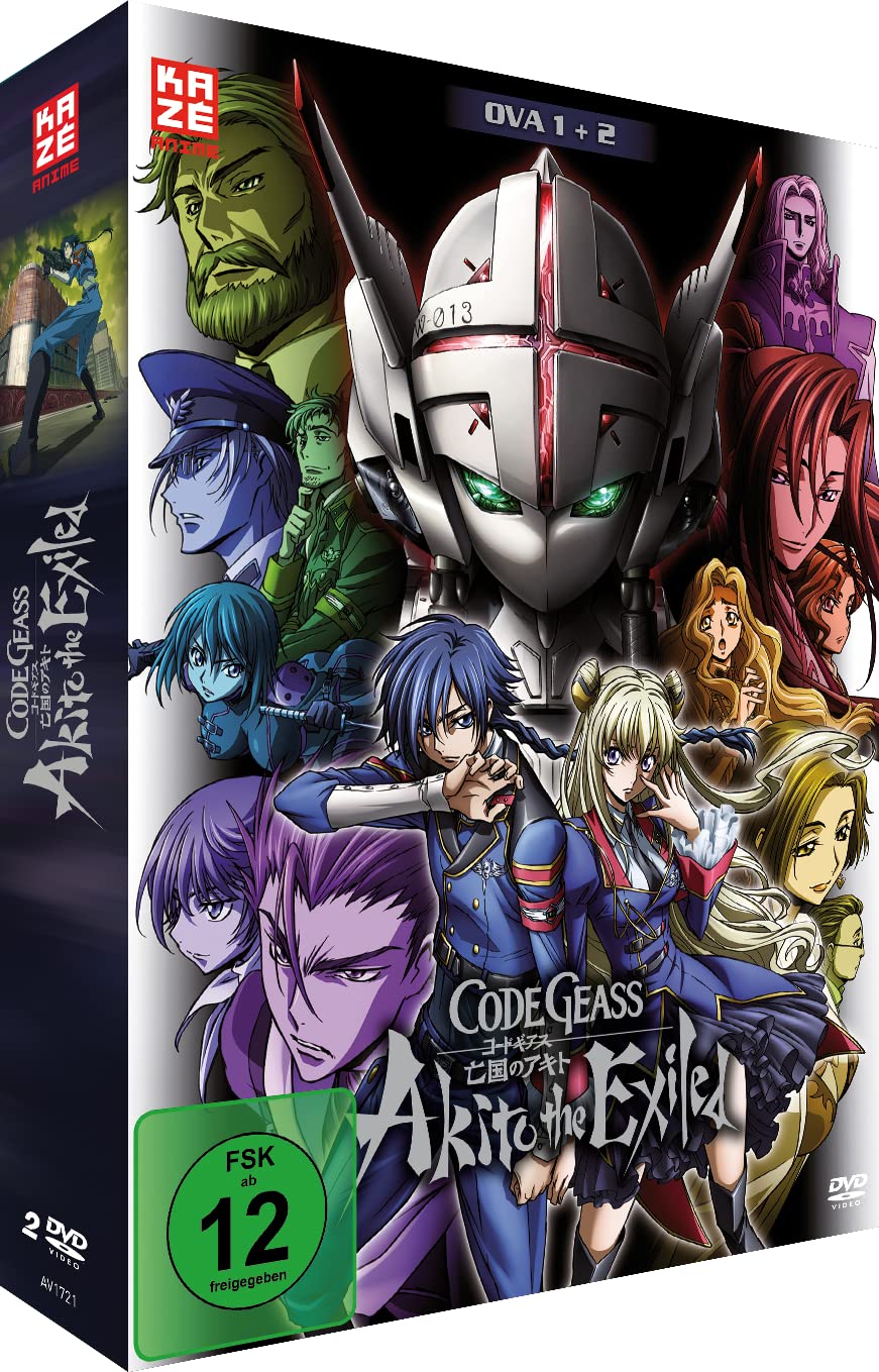 Code Geass: Akito the Exiled - OVA 1+2 - [DVD], DVD