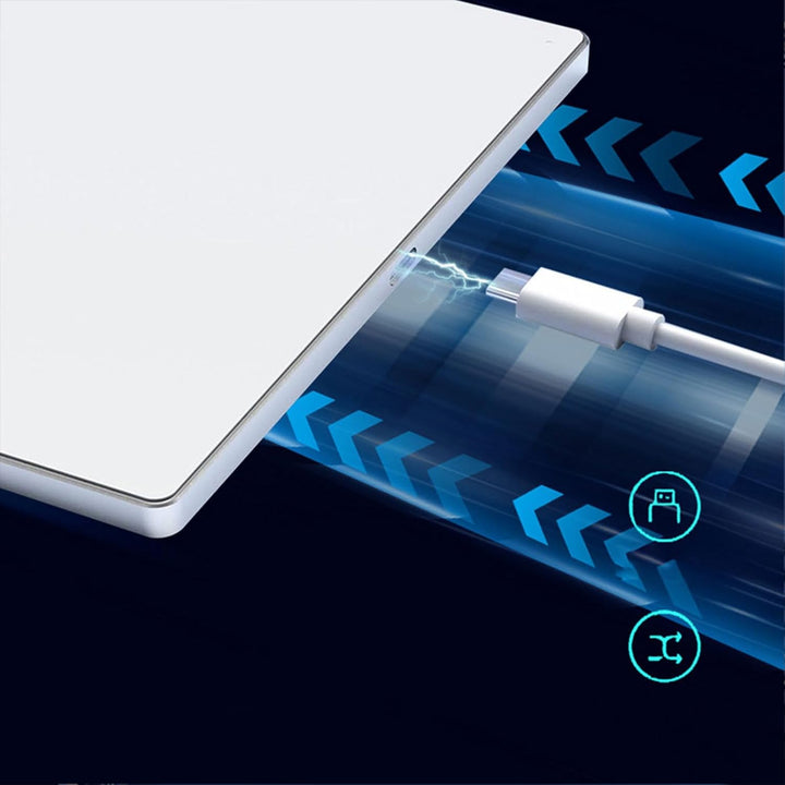 USB-verkabeltes Trackpad, Grosse, Ultraschlanke, Tragbare Touchpad-Maus mit Multi-Gesten, für PC, Co
