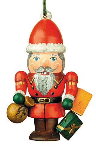 Hubrig Baumbehang Nussknacker Weihnachtsmann Erzgebirge