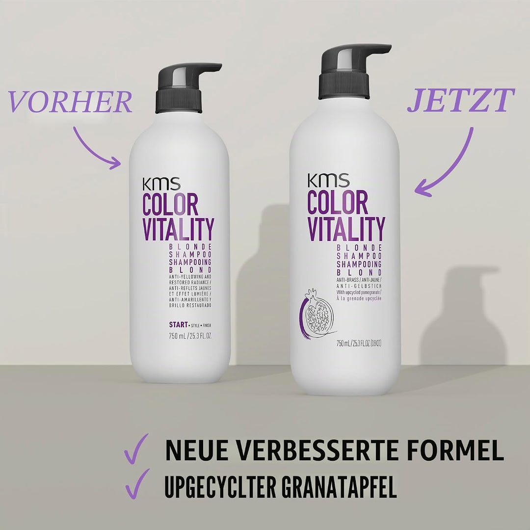 KMS California Colorvitality Blonde Conditioner, 1er Pack (1 x 750 ml) 750 ml (1er Pack), 750 ml (1e