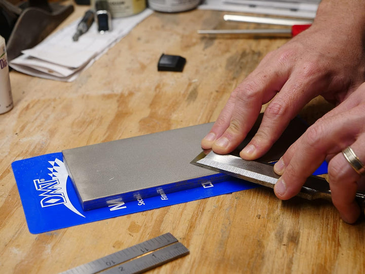 DMT Dia-Sharp Schärfblock, durchgehende Diamantbeschichtung, extra-extra-grob, 20,3 cm / 8 Zoll, D8X