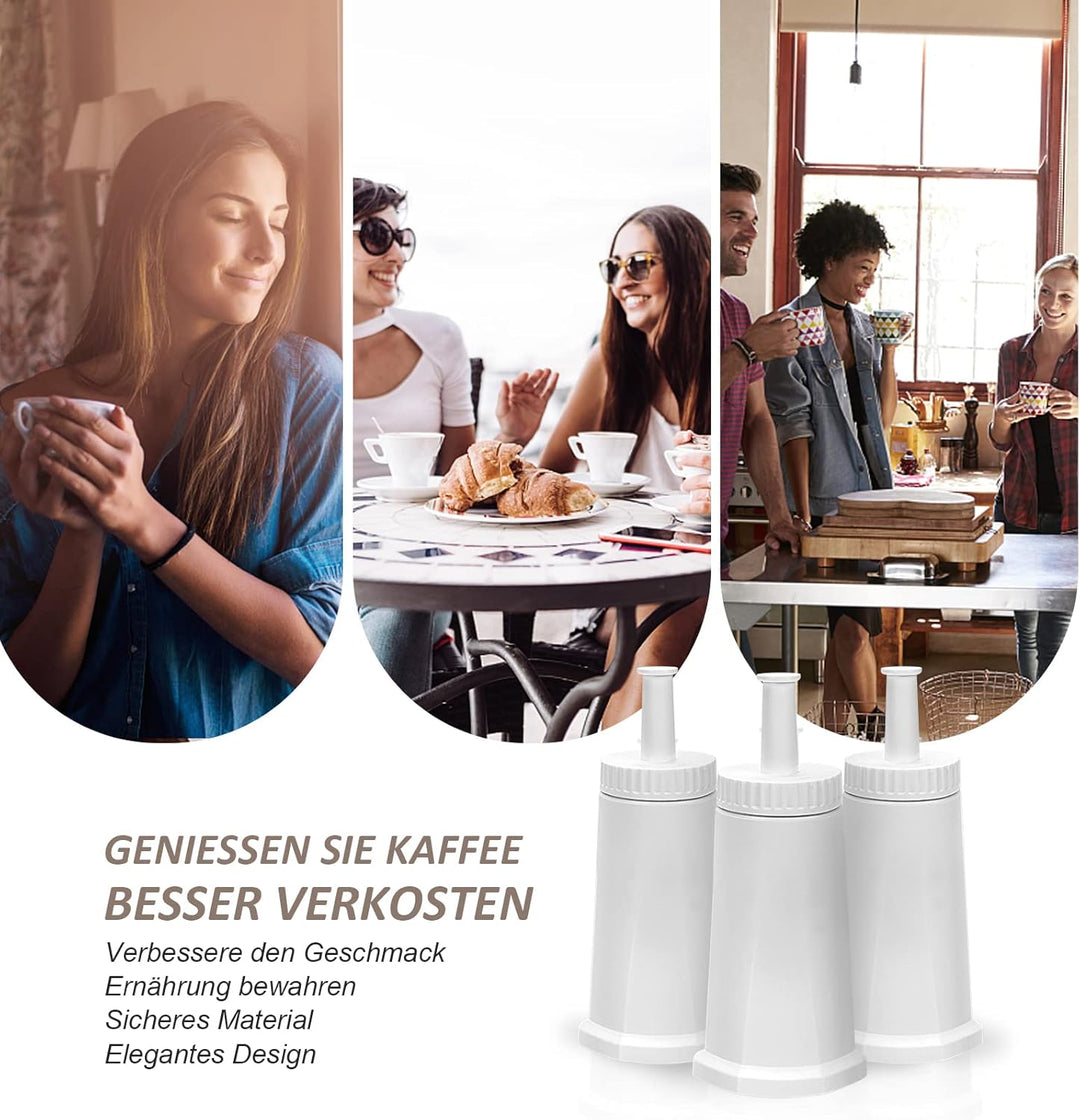 Contever Sage Wasserfilter, TV SD zertifiziert, Wasserfilter für Sage Claris Barista SES BES008 SES0