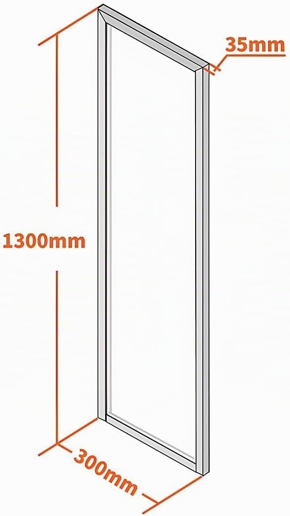 Vente-unique - Atelier-Glaswand - 30 x 130 cm - thermolackiertes Aluminium - Schwarz - Bayview