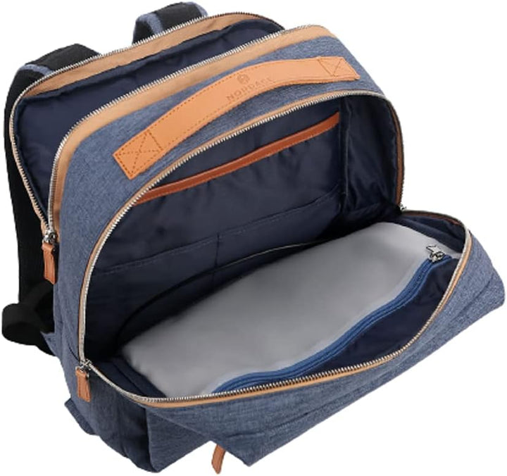 Nordace - Smart Backpack - Siena Rucksack 19L-Vol. Laptop-Fach USB-Anschluss wasserbeständig Gew:0,8