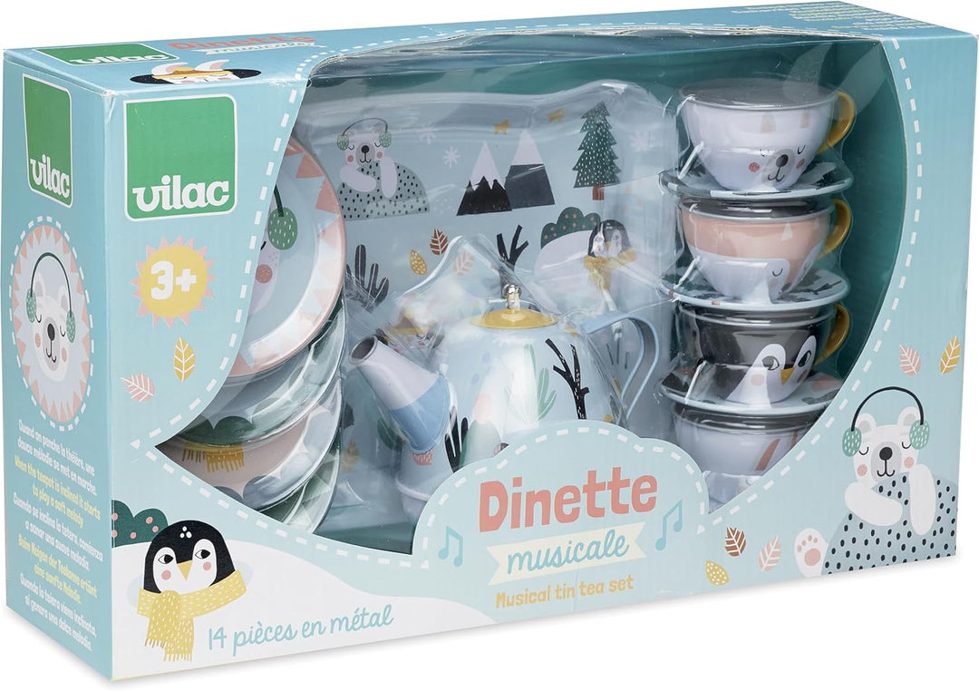 Vilac Michelle Carlslund Musik-Dinette, Holz, Iceland Pretend Play Iceland, Pretend Play Iceland