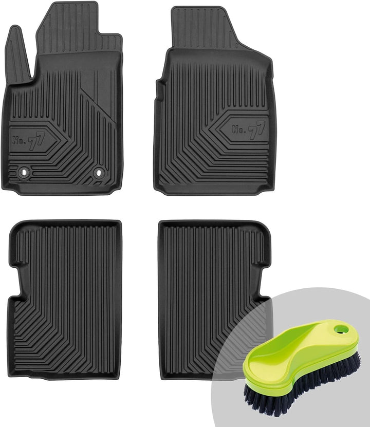FROGUM No.77 Gummimatten Ganzjahresset von Auto Fussmatten Autofussmatten für Ford Ka II 2008-2016 |