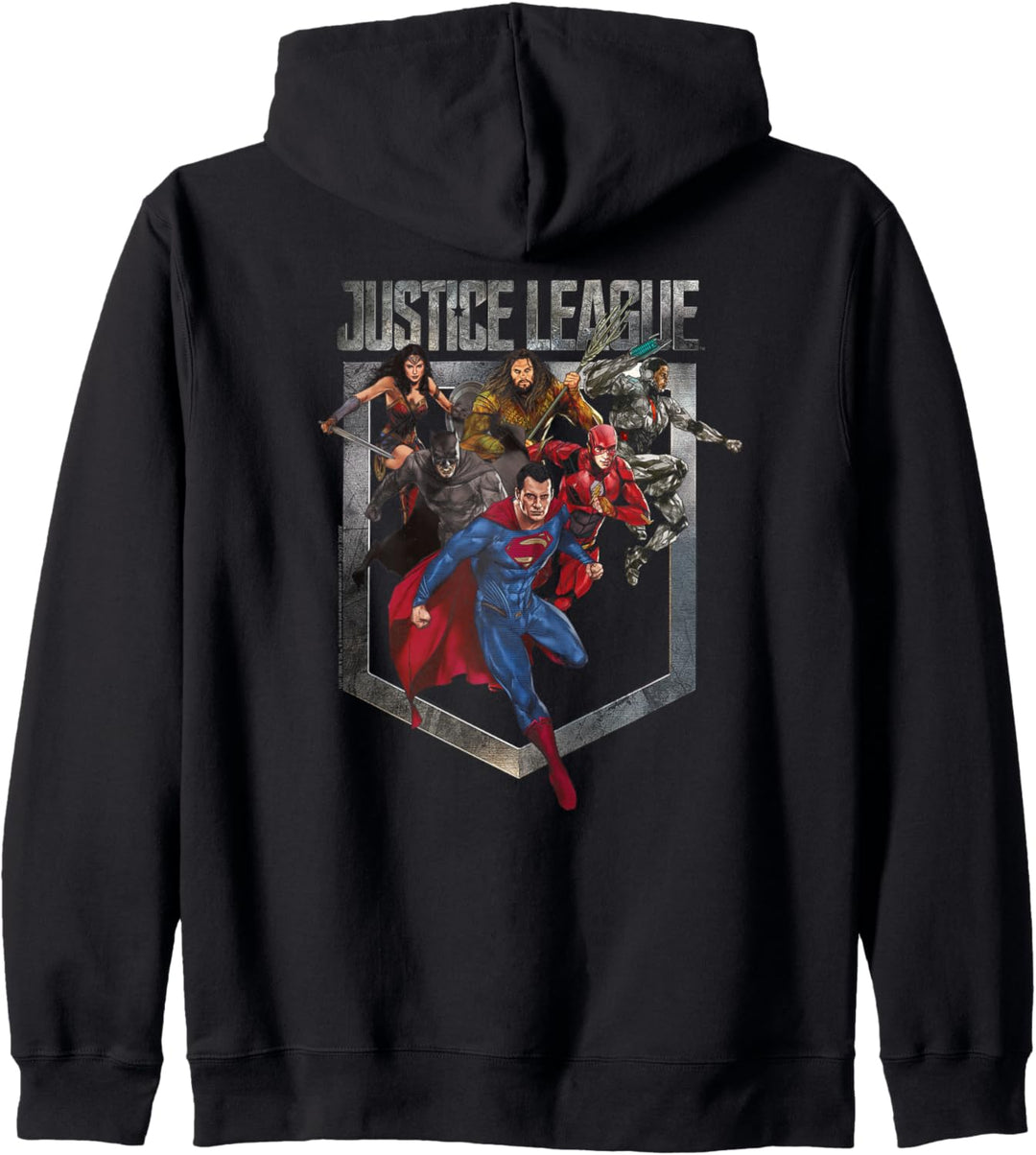 Justice League Movie Charge Kapuzenjacke