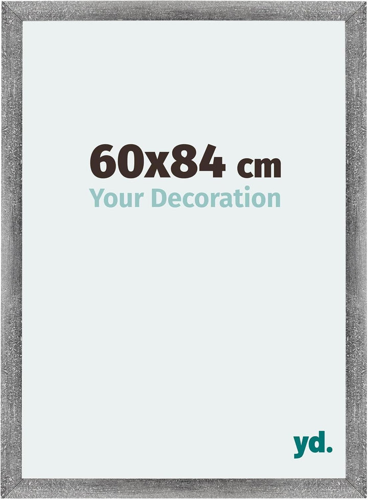yd. Your Decoration - Bilderrahmen 60x84 cm - Bilderrahmen aus MDF mit Acrylglas - Antireflex - Ausg