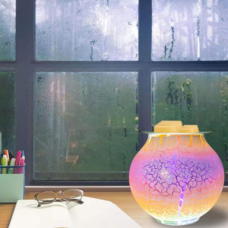 TOPBATHY 2 StüCk 11 5Cm Glas Duftschalen FüR WachswäRmer Aromatherapie ÖLwäRmerschalen Wiederverwend