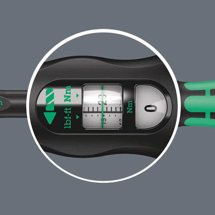 Wera 05075681001 Click-Torque C 3 Set 2 Drehmomentschlüsselsatz, 11-teilig Click-Torque C 3 Set 2 Si