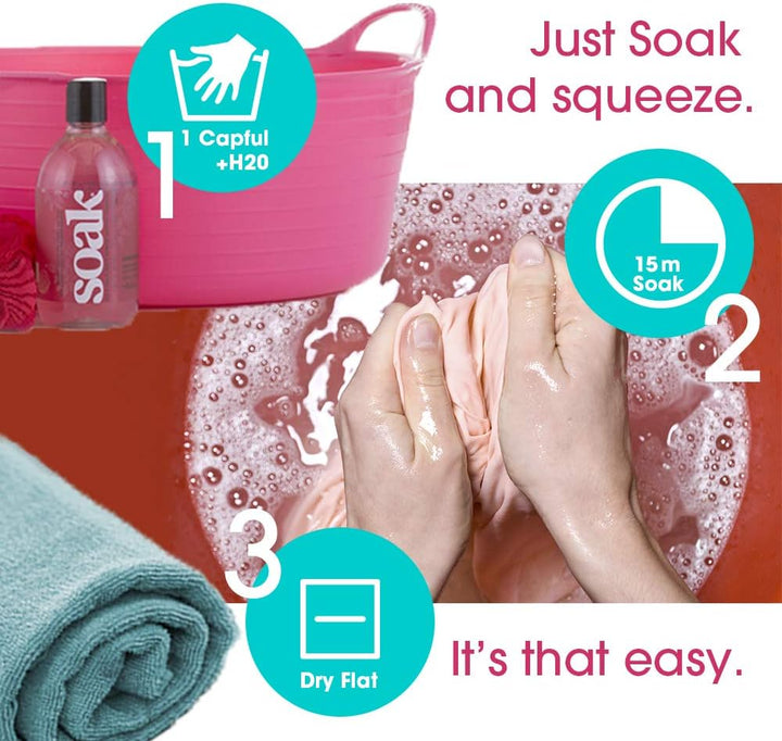 SOAK - Feinwaschmittel, Modern Laundry Care, Umweltfreundlich, 375ml Mint Wild Mint 375.00 ml (1er P