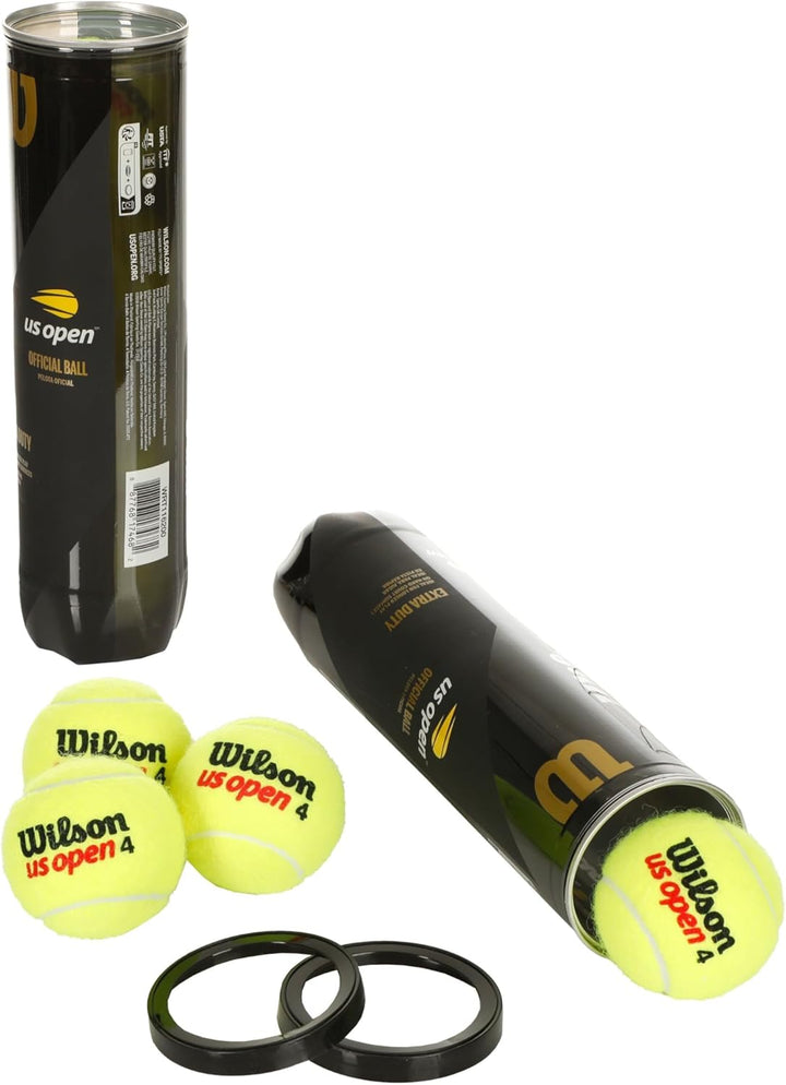 Wilson Tennisbälle Us Open 4x4er Dose