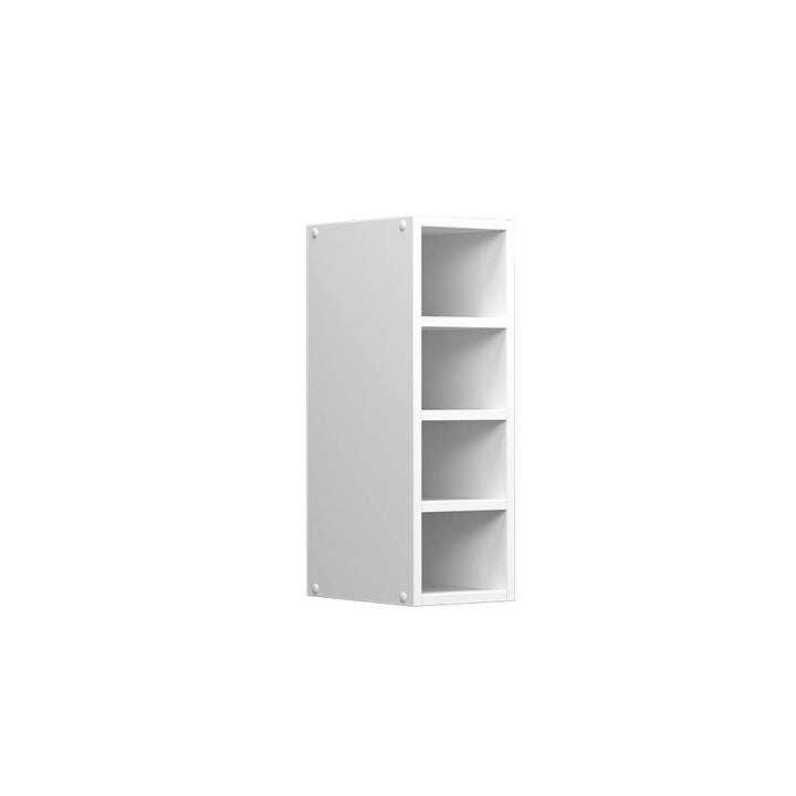 Vicco Hängeschrank R-Line, Weiss, 20 cm mit offenen Regalen, zur Wandmontage zur Aufbewahrung von Ut