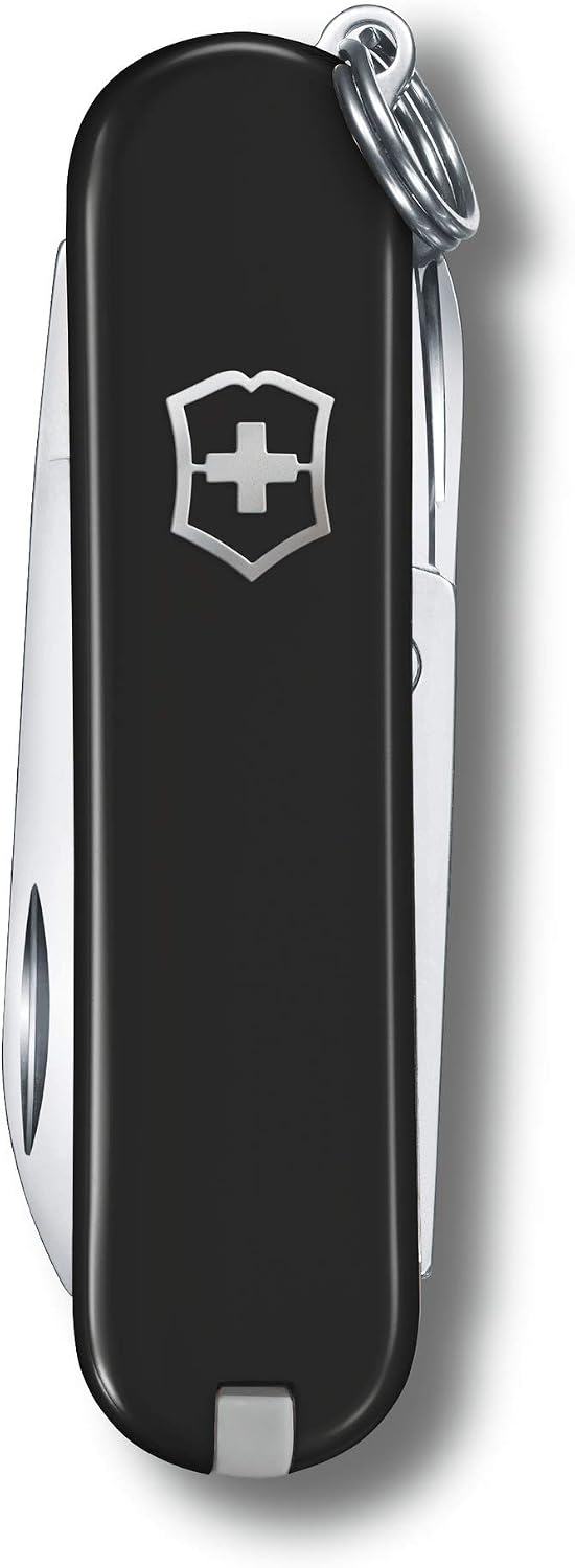 Victorinox Schweizer Taschenmesser, Klein, Classic SD, Multitool, Swiss Army Knife, Geschenk, 7 Funk