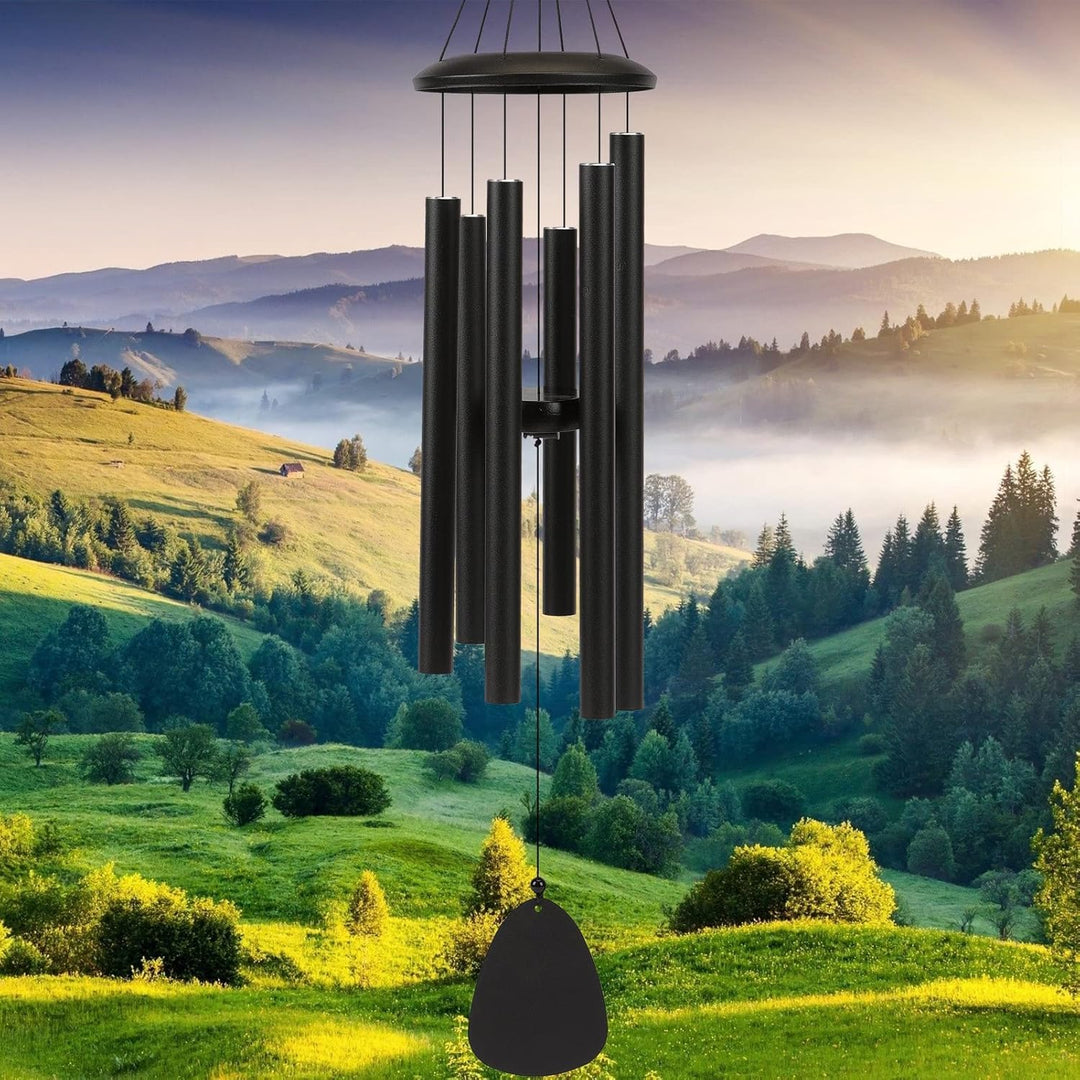 Windspiele FüR DraussEn HäNgend Windspiele - 6 RöHren Chimes FüR Garten, Balkon,Windspiel Garten -Ga
