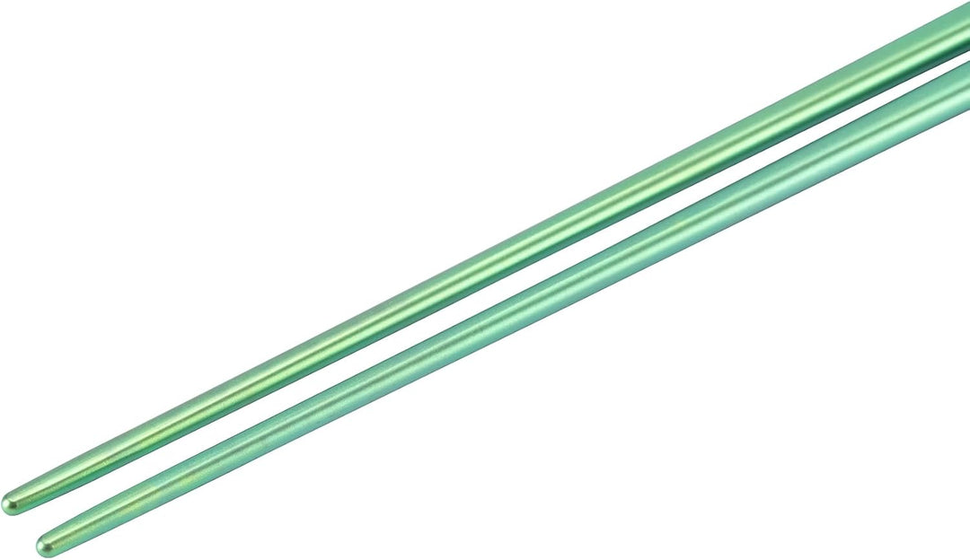 Snow Peak SCT-115-GR Chopsticks, Titanium, Green, Green