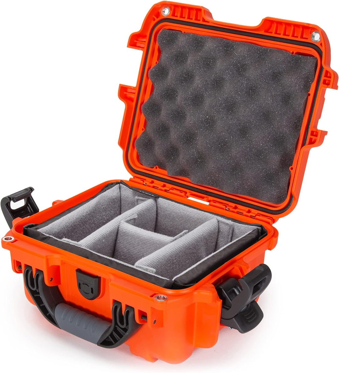 Nanuk 905 Wasserdichter Hartschalenkoffer Mit Gepolsterten Trennwänden - Orange Gepolsterte Trennwan