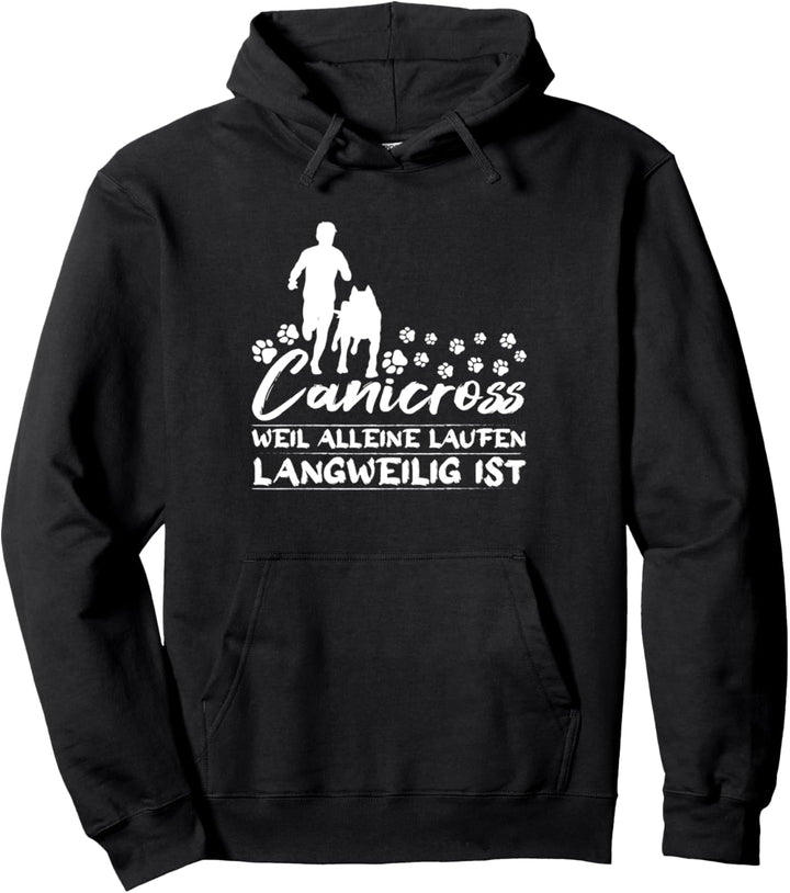 Canicross Laufen Joggen Pullover Hoodie